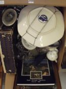 Assorted items to include costume jewellry, coins,