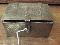 Brass trinket box