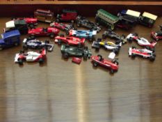 Collection of toy cars