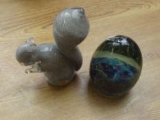 Wedgwood paperweight and one other