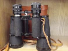 Cased binoculars