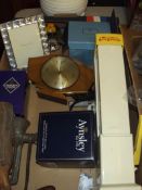 Assorted items to include Edinburgh Crystal, Wedgw