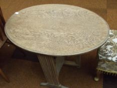 Oak side table