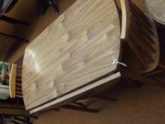 Breakfast table and two chairs