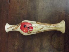 Moorcroft, Harvest poppey vase