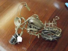 Model of a motorbike