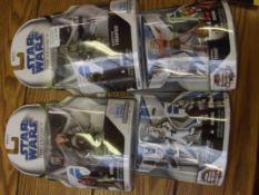 4 Star Wars figures