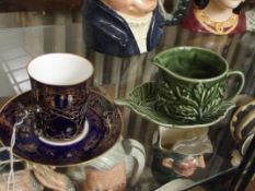 Sylvac & Spode cup and saucers