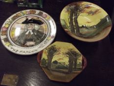 Two Royal Doulton series ware bowls together with