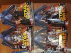 4 Star Wars figures