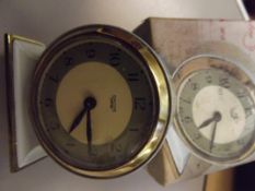 Smiths Empire travel clock with original box