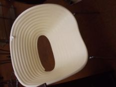 1960's plastic tub chair