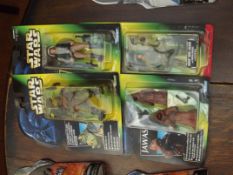 4 Star Wars figures