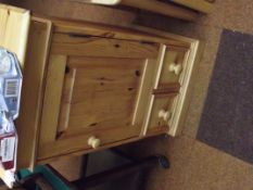 Pine storage cupboard