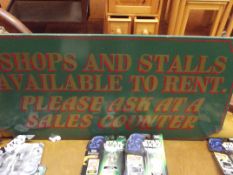 Advertising sign