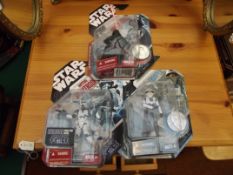 3 Star Wars figures