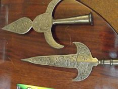 2 early reproduction Halberdes