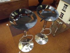 Pair of modern bar stools