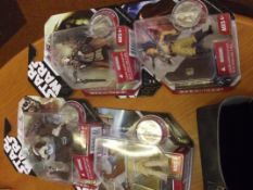 4 Star Wars figures