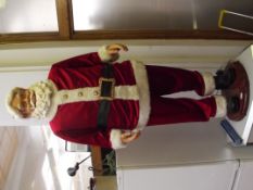 Very large electric Father Christmas