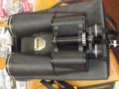 Cased binoculars
