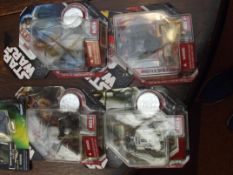 4 Star Wars figures