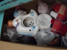 Box of candles and others