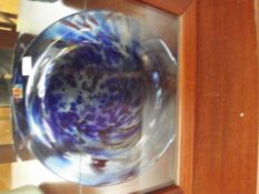 Art glass plate