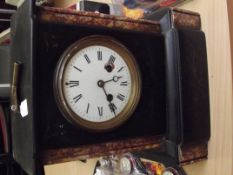 Belgium slate mantel clock