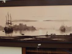 Large print of ships