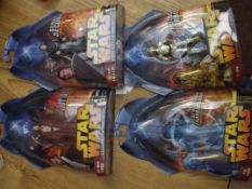 4 Star Wars figures