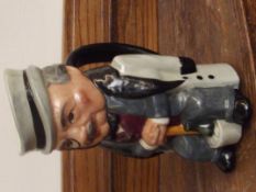 Staffordshire toby jug, rich man