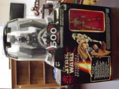 Star Wars Episode I battle droid together with a s