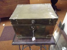 Brass box