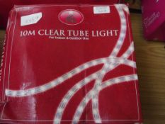 3 boxes of 10 meter clear tube lights