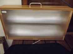 Seasonal affective disorder light box