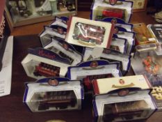 Collection of model vans