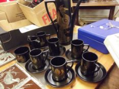 Portmeirion coffee set in the Phoenix pattern