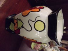 Lorna Bailey vase in the Woodlands pattern