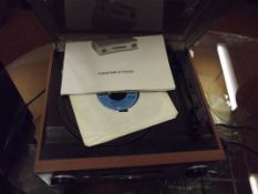 Record turntable