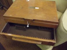 Vacant oak art deco canteen