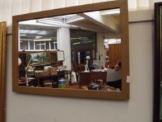 Contemporary framed mirror