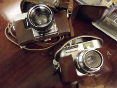 Two vintage cameras