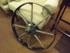 Very heavy Victorian cartwheel