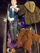 1960's boy doll with accessories