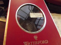 Waterford crystal bell, boxed