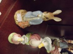 Three Royal Albert Beatrice Potter figures