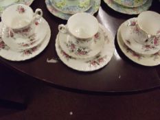 3 Royal Albert trios