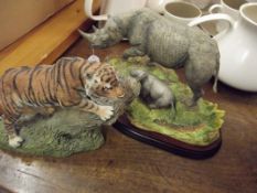 Tiger and Rhino group