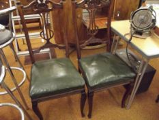 Pair of Edwardian chairs
